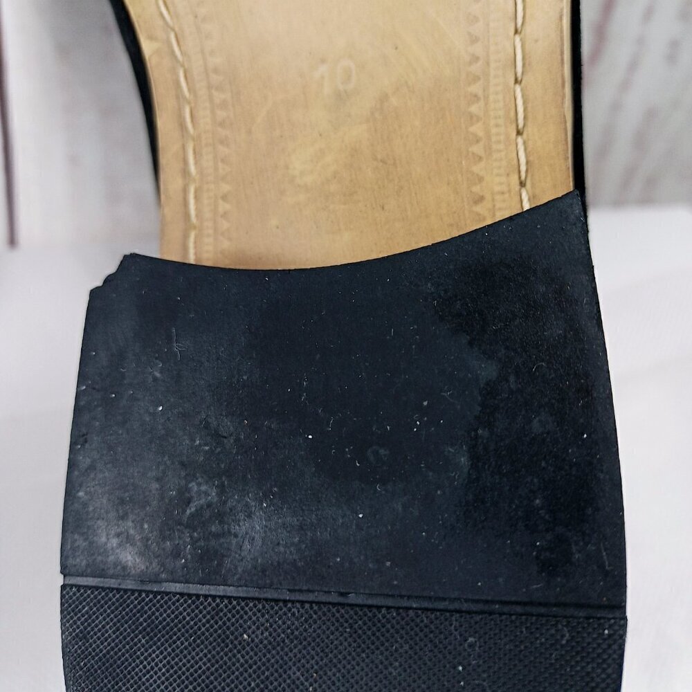 Giorgio Brutini 249371 Mens Black Suede Slip-On Dress Casual Shoes Size 10M - Picture 15 of 15